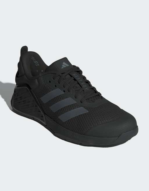 adidas Performance - Dropset 3 - Sorte/grå sko til styrketræning