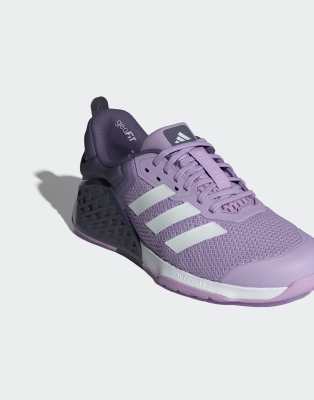 adidas Performance - Dropset 3 - Sportschuhe fürs Krafttraining in Powder Plum/ Wolkenweiß-Lila