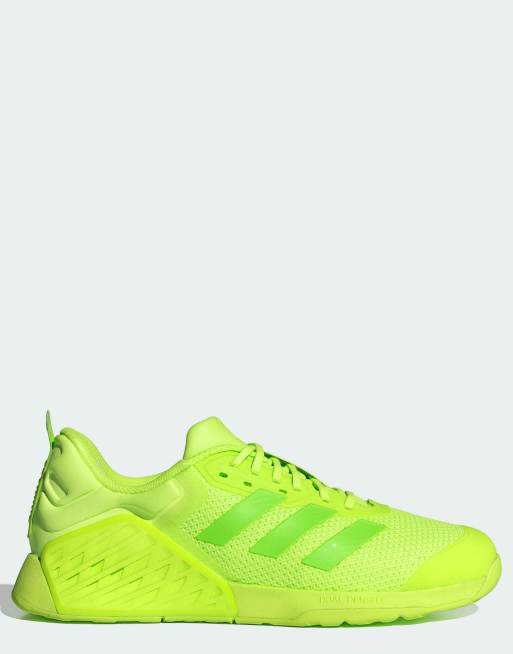 adidas Performance - Dropset 3 Strength - Sportschoenen in lucid citroengeel