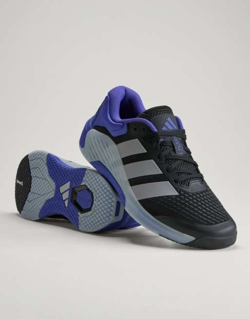 adidas Performance – Dropset 4 – Sport-Sneaker in Schwarz und Silber, 2 von 4
