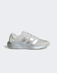 adidas Performance Dropset 4 training trainers in grey and silver