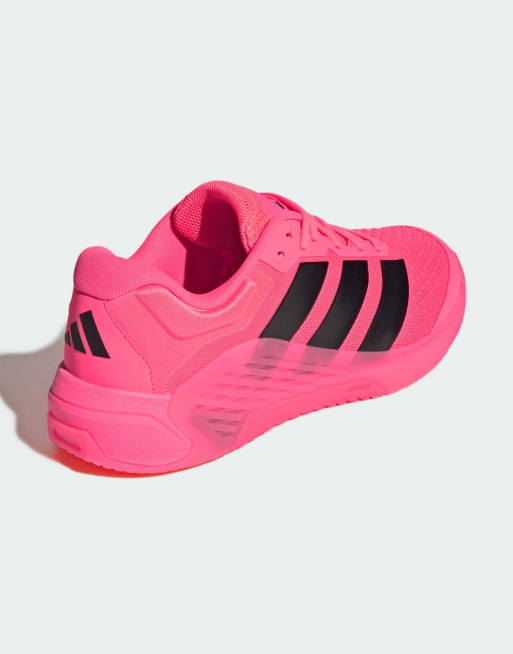 adidas Performance Dropset 4 trainingssneakers in felroze, 7 van 7