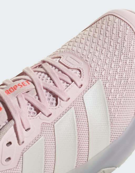 adidas performance Dropset 4 træningssko i distilled pink / zero metalic, 3 af 4
