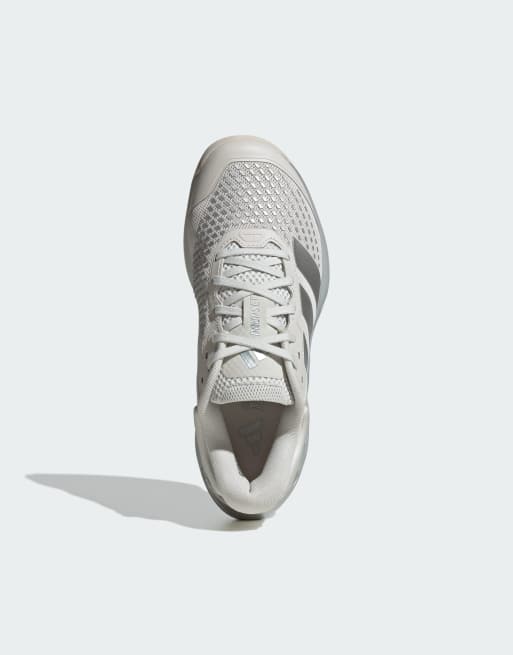 adidas Performance Dropset 4 træningssneakers i grå og sølv, 2 af 5