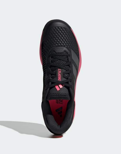 adidas Performance - Dropset 4 - Zapatillas de deporte negras y rosas, 2 de 5