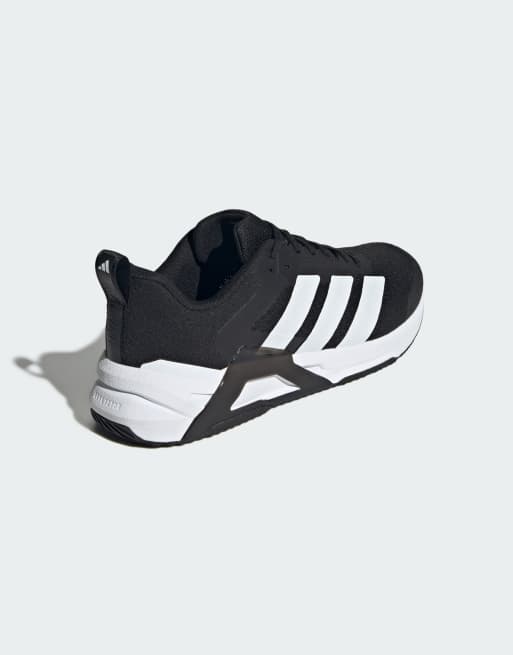 adidas Performance – Dropset Control – Czarno-białe buty sportowe, 4 z 4