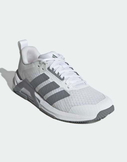 adidas Performance - Dropset Control - Scarpe da allenamento bianco nuvola / grigio / rosso lucido