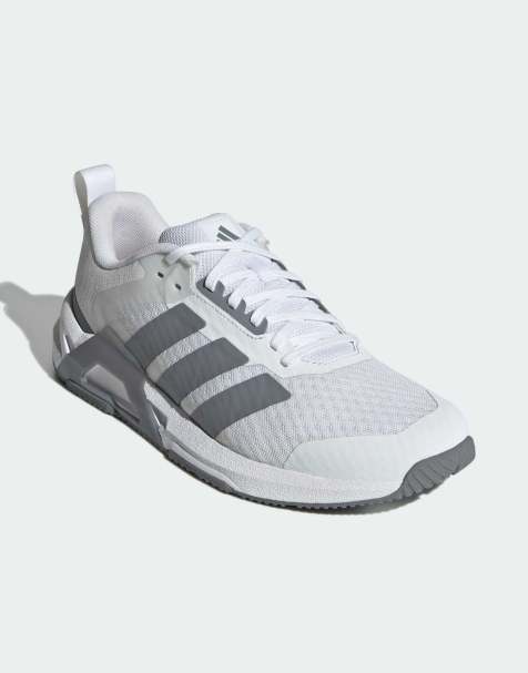 adidas Performance – Dropset Control – Trainingsschuhe in Wolkenweiß/Grau/Lucid Red - view 1