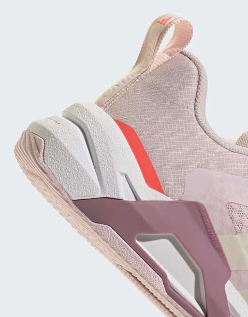 adidas Performance Dropset control trainingssneakers in lichtroze, 4 van 7