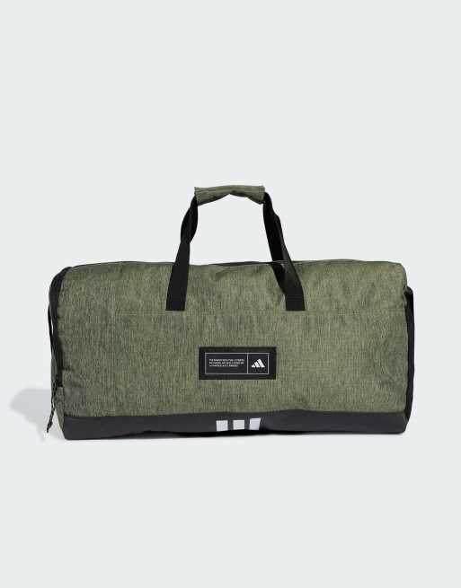 adidas Performance duffel bag in green ASOS