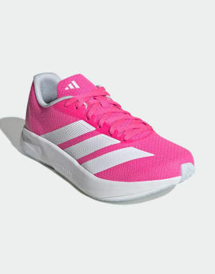adidas Performance - Duramo RC2 - Laufschuhe in Lucid Pink und Weiß-Rosa
