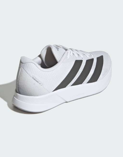 adidas Performance - Duramo RC2 - Zapatillas de deporte blancas y negras para correr, 3 de 4