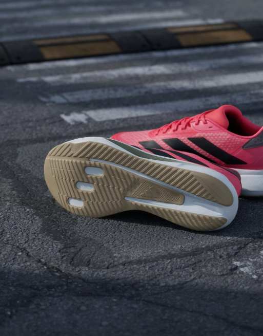 adidas performance Duramo sl 2 löparskor i solar turbo / grå / brun, 2 av 7