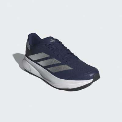 adidas performance Duramo sl 2 running shoes in dark blue / silver metallic /