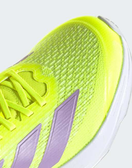 adidas performance Duramo SL 2 running trainers in yellow, 5 of 5