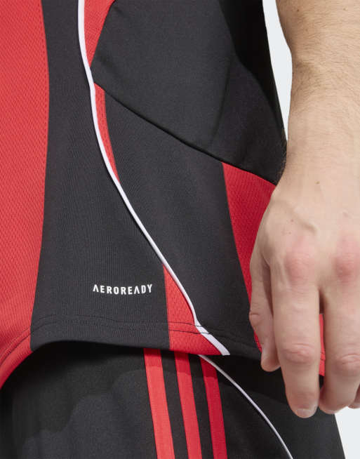 adidas performance Eintracht Frankfurt 25/26 home jersey in black / sge red, 5 of 5
