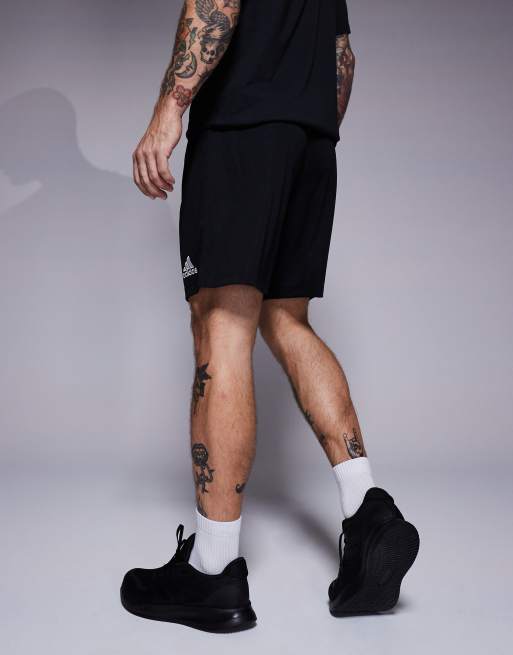 adidas Performance Entrada 22 shorts in black