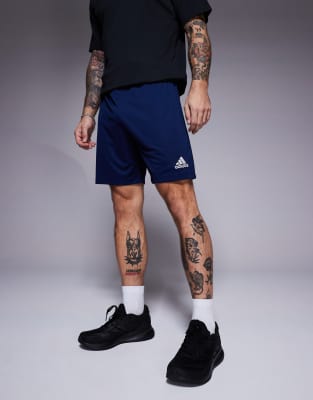 шорты adidas Performance Entrada 22 темно-синего цвета 3590₽