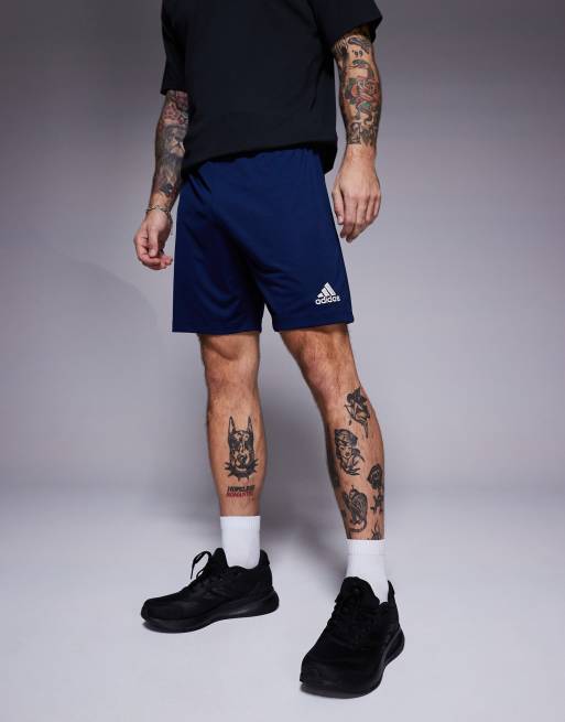 adidas Performance Entrada 22 shorts in navy