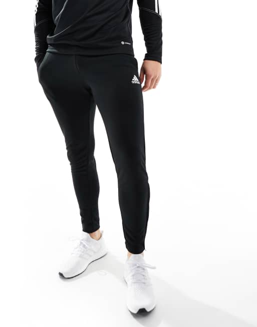 Adidas tiro 17 training pants black and on sale white