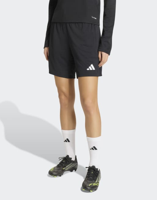 adidas Performance – Entrada 26 – Trainings-Shorts in Schwarz / Weiß, 3 von 4
