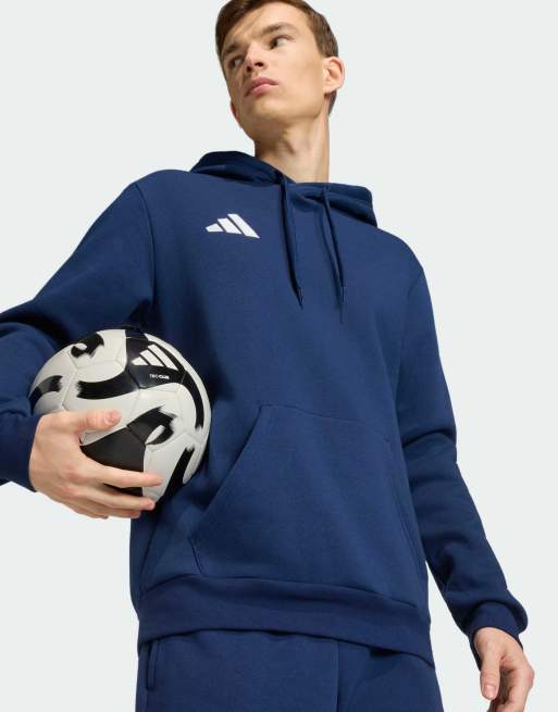 adidas performance – Entrada26 – Bluza z kapturem w kolorze granatowym i białym, 3 z 4