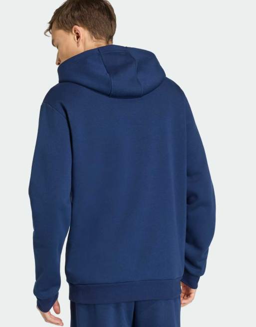 adidas Performance – Entrada26 – Marinblå och vit huvtröja, 2 av 4