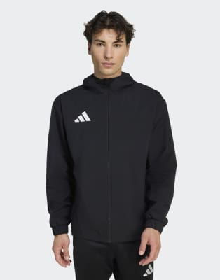 Adidas Homme Noir Entrada26 All Weather Jacket - Image 4