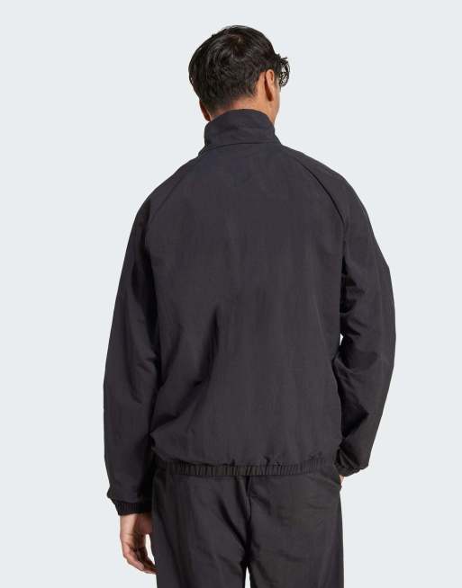 adidas performance - Essential - Giacca a vento nera e bianca con logo piccolo, 5 di 5