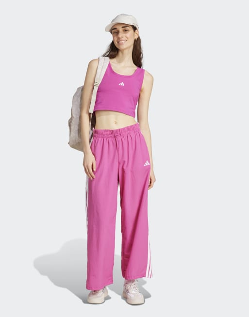 adidas performance Essentials 3-stripes lifestyle woven parachute