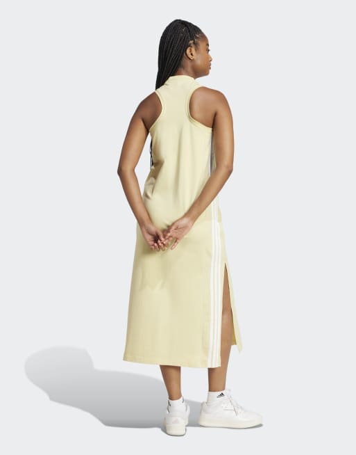 【adidas】ESSENTIALS 3-STRIPES LONG RACERBACK ワンピース Amazon.com: adidas Women's Essentials 3-Stripes Long
