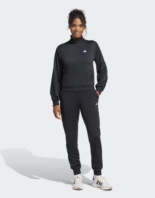 adidas performance - Essentials - Feel Cozy - Trainingsanzug in Schwarz
