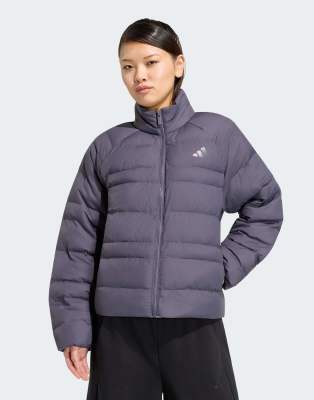 Adidas Performance Donna Nero - Essentials - Giacca Isolante Ripiegabile Color Aurora Onix - Immagine 1