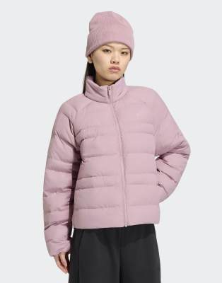 Adidas Donna Violet Piumino Da Essentials - Immagine 3