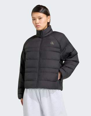 Adidas Donna Noir Piumino Da Essentials - Immagine 3