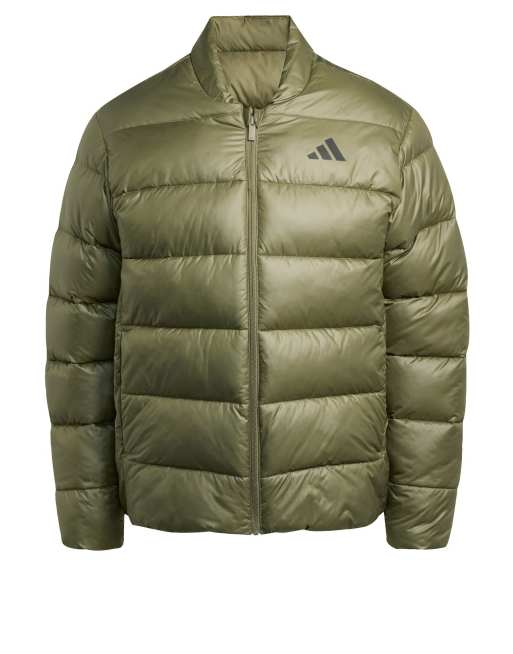 adidas Performance – Essentials – Oliwkowa kurtka ocieplana Climawarm z syntetycznym wypełnieniem