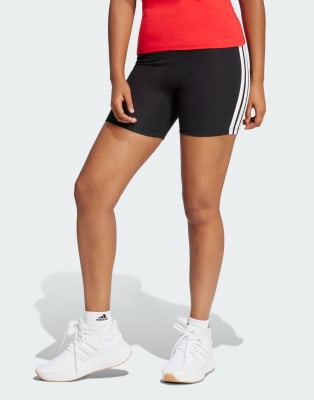 Adidas Nero Short Essentials 3-Stripes - Immagine 4