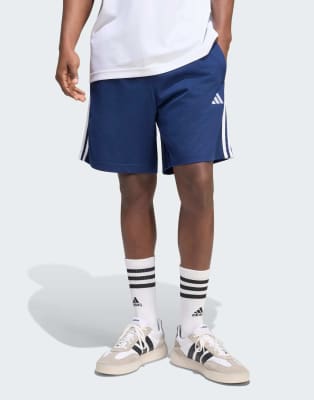 Adidas Homme Bleu Short Single Essentials 3-Stripes - Image 2