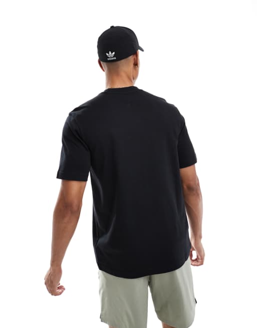 adidas Performance – Essentials – T-Shirt aus Jersey in Schwarz mit kleinem Logo, 2 von 4