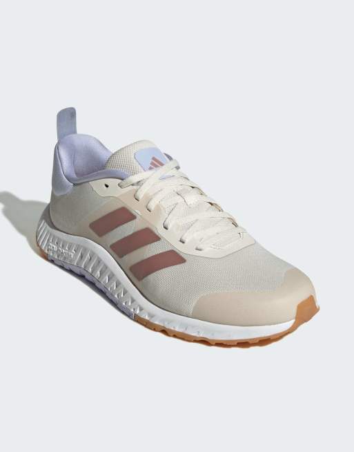 adidas Performance - Everyset - Hvide og lerfarvede sko til træning, 2 af 5