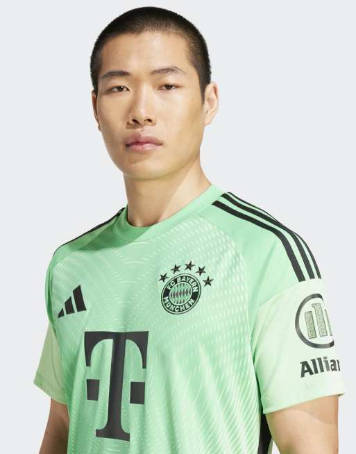 adidas performance FC Bayern 25/26 goalkeeper jersey in glory mint, 5 of 5