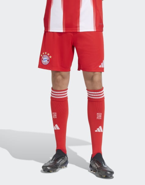 adidas performance Fc bayern 25/26 home shorts in red - view 1