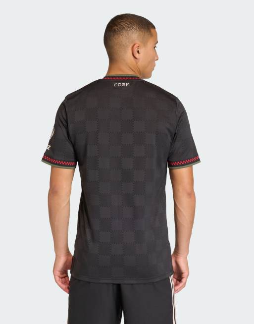 adidas performance - FC Bayern - Terza maglia 25/26 nero e avorio halo, 2 di 4