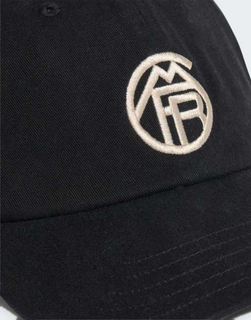 adidas Performance - Fc bayern third - Baseballpet in zwart en ivoorwit