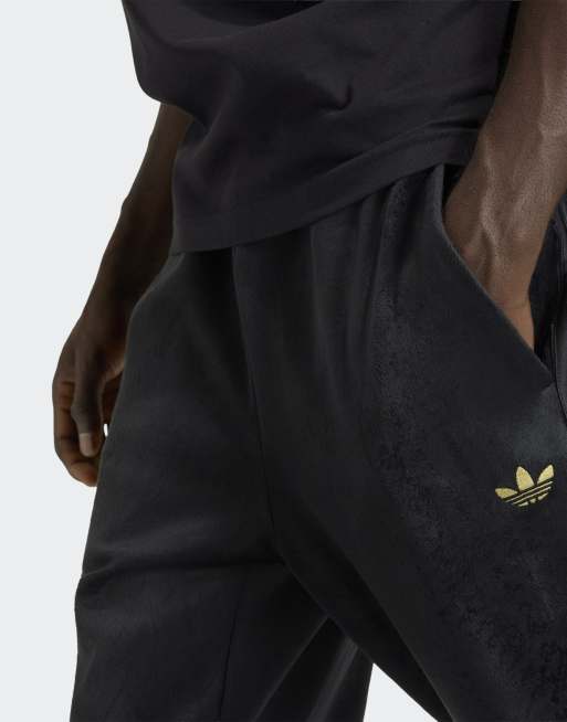 adidas performance FC Bayern track pants in black, 3 of 4