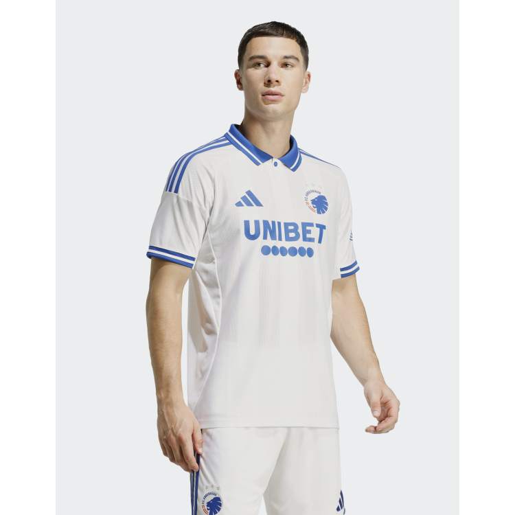 adidas performance copenhagen 25/26 home jersey in white
