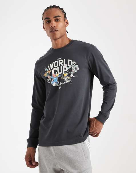 adidas performance – Fifa World Cup 26™ Mascot – Grå t-shirt med långa ärmar - view 1