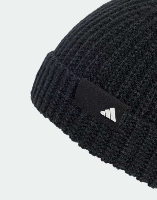 adidas performance – Fisherman – Czarno-biała czapka beanie, 2 z 3