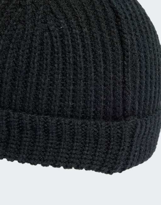 adidas performance – Fisherman – Czarno-biała czapka beanie, 3 z 3