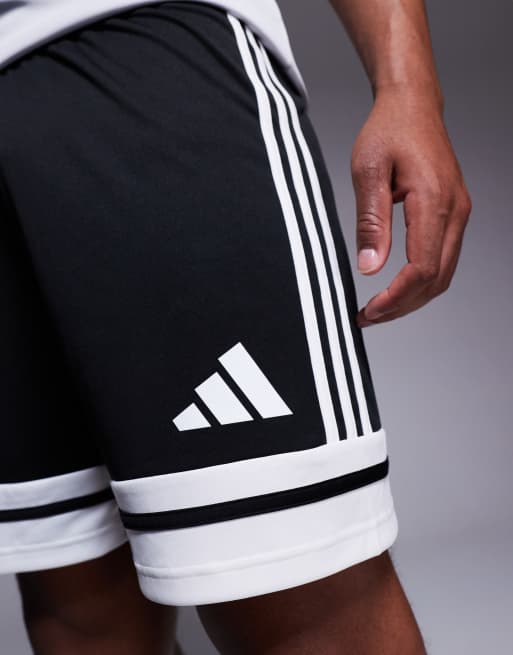 adidas Performance - Football - Squadra 25 - Short in zwart en wit, 5 van 5